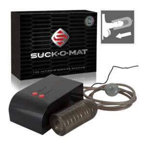 Elektricky poháněný masturbátor s novou sací technologií Suck-O-Mat