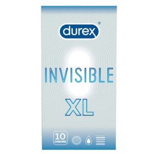 Durex Invisible XL - extra velké kondomy (10ks)