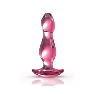 Pipedream Icicles No. 73 - anální kolík ve tvaru penisu (růžový)