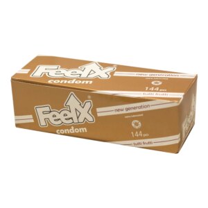 FeelX kondom - tutti-frutti (3 ks)