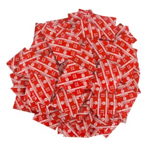 London - jahodový kondom (100 ks)