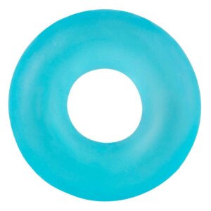 Průhledný erekční kroužek - ledově modrý