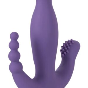 Vibrátor pro trojité potěšení pro klitoris