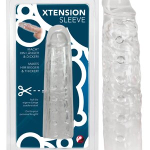 Xtension návlek na penis (průsvitný)