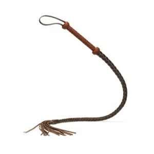 Bič jezdecký Liebe Seele Equestrian Leather Whip hnědý