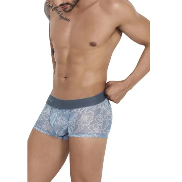 Boxerky CLEVER AVALON šedo-modré XL
