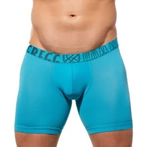 Boxerky dlouhé GREGG HOMME YOGA tyrkysové XL