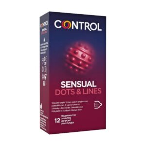 Control Sensual Dots & Lines 12 pack