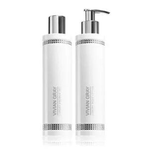 Dárková sada na tělo Vivian Gray White Crystals 2 x 250 ml