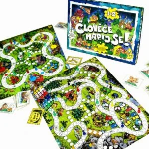 Desková hra ČLOVĚČE NAPIJ SE 1+2