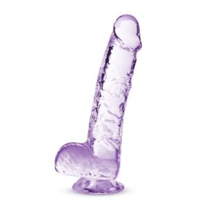 Dildo Blush NATURALLY YOURS 6INCH CRYSTALLINE fialové