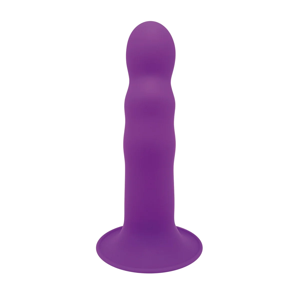 Dildo Dream Toys SOLID LOVE PREMIUM RIBBED DILDO purple