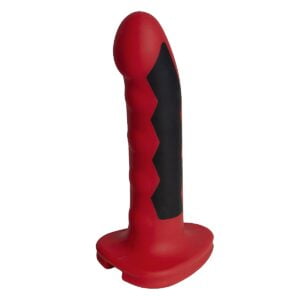 Dildo ElectraStim Silicone Fusion Komodo červené