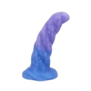 Dildo malé Top Notch Dongs FAUN fialové-modré