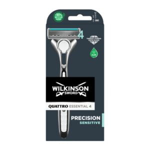 Holicí strojek WILKINSON Sword Quattro Titanium Sensitive + 1 ks hlavice