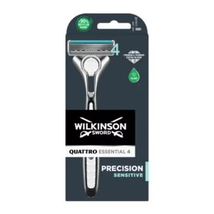 Holicí strojek WILKINSON Sword Quattro Titanium Sensitive + 1 ks hlavice