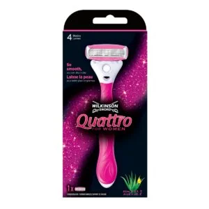 Holicí strojek WILKINSON Sword Quattro pro ženy + 1 ks hlavice
