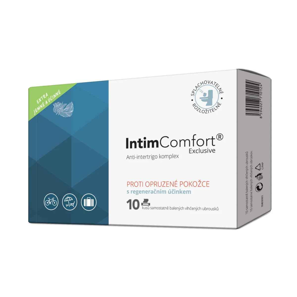 Intim Comfort Anti-intertrigo komplex 10 ks