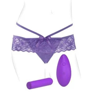 Kalhotky Fantasy For Her Crotchless Panty Thrill Thrill-Her