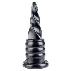 Kolík anální HARDTOYS SCREW YOU black