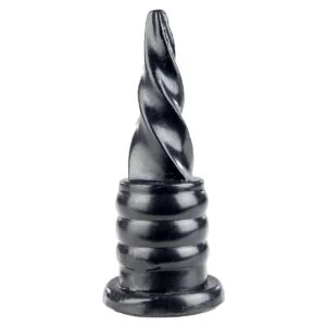 Kolík anální HARDTOYS SCREW YOU black