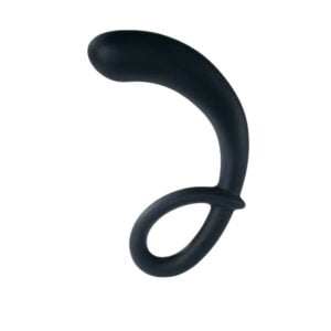Kolík anální Mystim CURVING CURT e-stim black