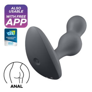 Kolík anální SATISFYER DEEP DIVER šedý