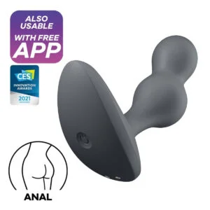 Kolík anální SATISFYER DEEP DIVER šedý