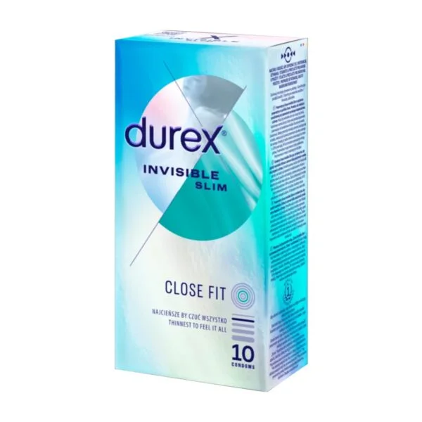 Kondom Durex Invisible Close Fit 10 ks