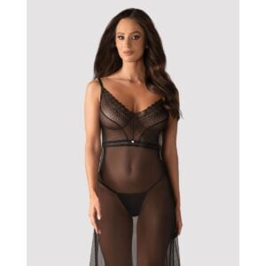 Košilka Obsessive ESTIQUA černá XL-2XL