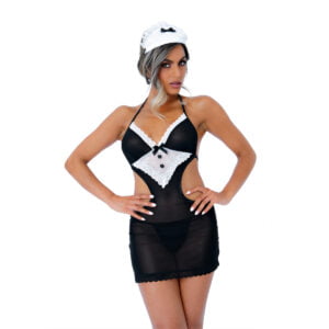 Kostým DARING INTIMATES French Maid černý S-M