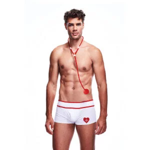 Kostým pro muže ENVY Doctor Love Set 2 ks L-XL