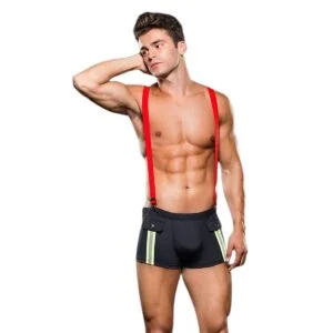 Kostým pro muže ENVY FIREMAN SET modrý M-L