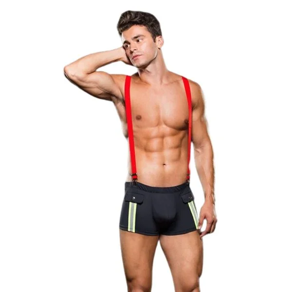 Kostým pro muže ENVY FIREMAN SET modrý M-L