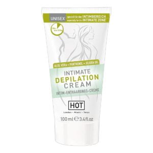 Krém HOT Intimate Depilation Cream Unisex 100 ml