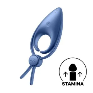 Kroužek na penis SATISFYER SNIPER modrý