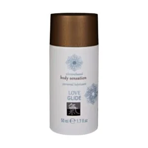 Lubrikační gel HOT Shiatsu Love Glide Silicone 50 ml