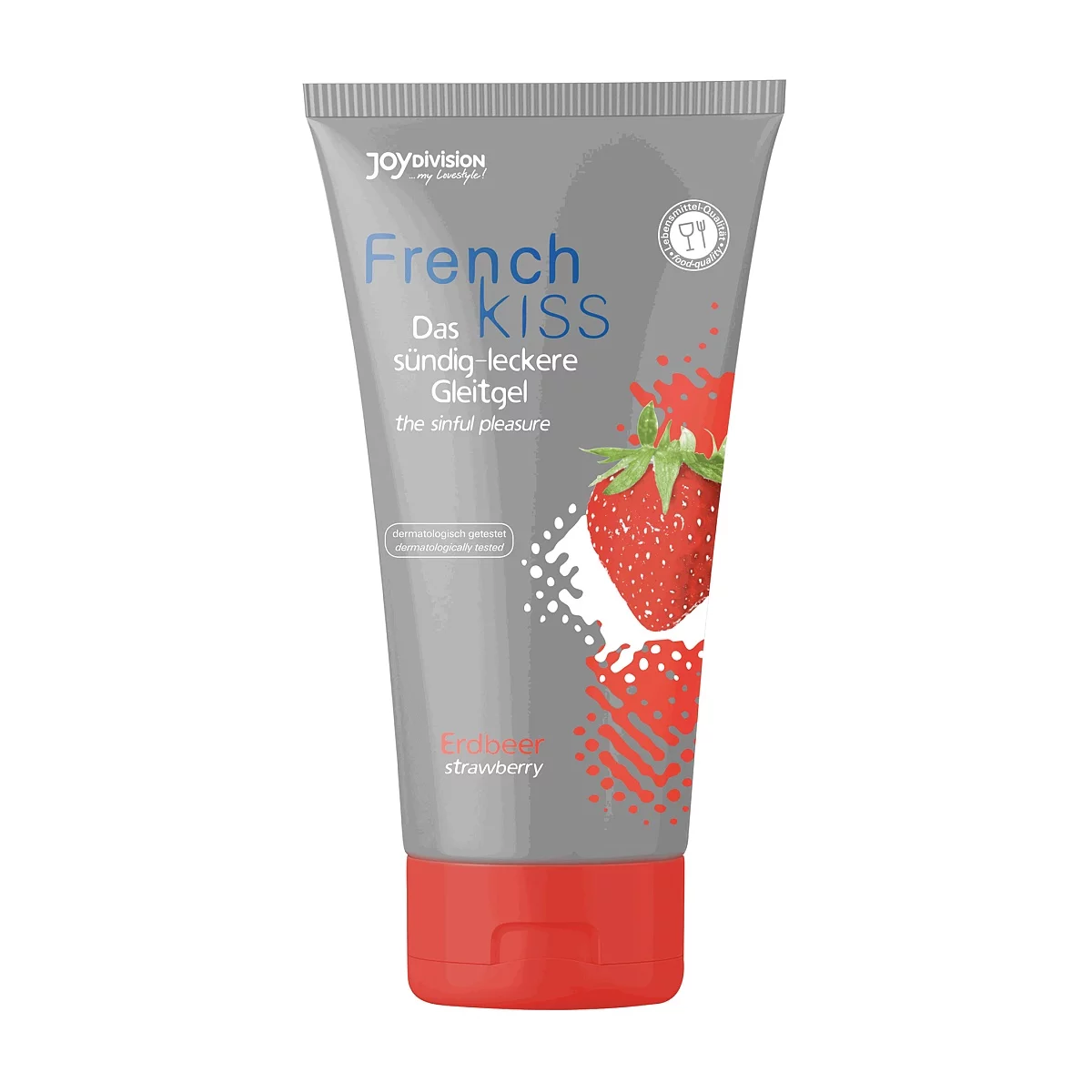 Lubrikační gel JoyDivision FrenchKiss Strawberry 75 ml
