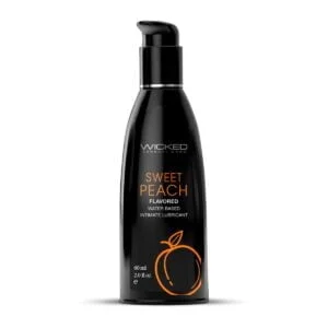 Lubrikační gel WICKED AQUA Sweet Peach Flavored 60 ml