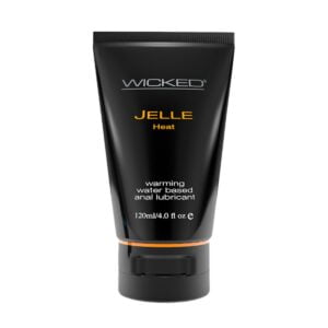Lubrikační gel WICKED JELLE Heat anal 120 ml
