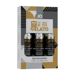 Lubrikační gely System JO Tri Me Triple Pack Gelato 3x30 ml