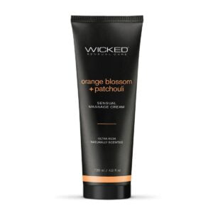 Masážní krém WICKED Orange Blossom + Patchouli Scented 120 ml