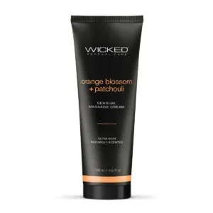 Masážní krém WICKED Orange Blossom + Patchouli Scented 120 ml