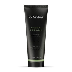 Masážní krém WICKED Sage + Sea Salt Scented 120 ml