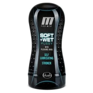 Masturbátor Blush M FOR MEN SOFT AND WET Pussy flesh blue