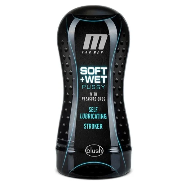 Masturbátor Blush M FOR MEN SOFT AND WET Pussy flesh blue