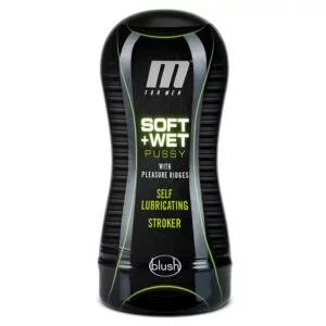 Masturbátor Blush M FOR MEN SOFT AND WET Pussy flesh green