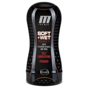 Masturbátor Blush M FOR MEN SOFT AND WET Pussy flesh red