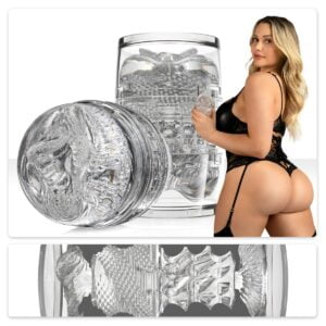 Masturbátor FLESHLIGHT Quickshot Mia Malkova transparentní