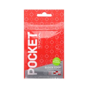 Masturbátor TENGA POCKET Block Edge